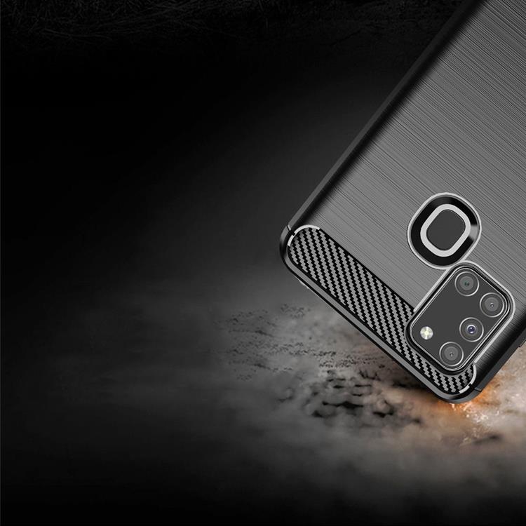 Forcell Forcell Galaxy A21s Skal Carbon - Svart