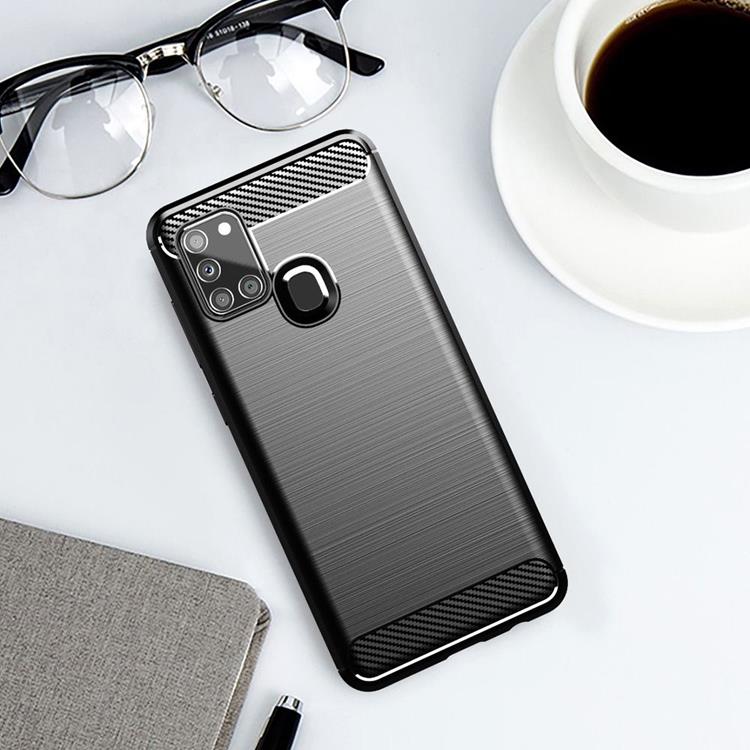 Forcell Forcell Galaxy A21s Skal Carbon - Svart