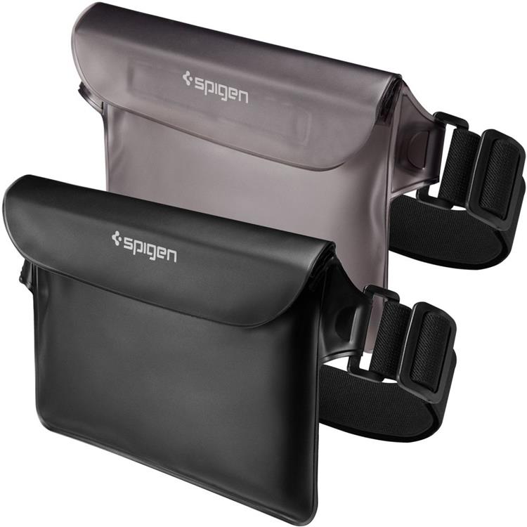 Spigen Spigen 2-Pack Universal Vattentät Midjeväska A620 - Svart
