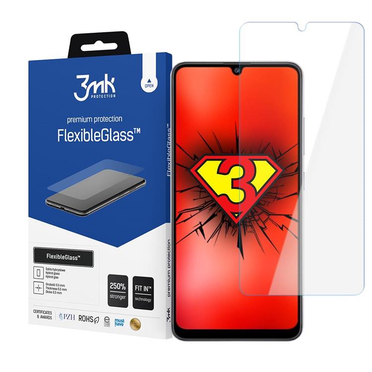 3MK 3MK Galaxy A33 5G Hybrid Okrossbart Glas FlexibleGlass