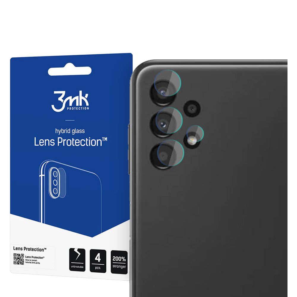 3MK 3mk Galaxy A13 4G/LTE HybridGlass Kameralinskydd - Transparent