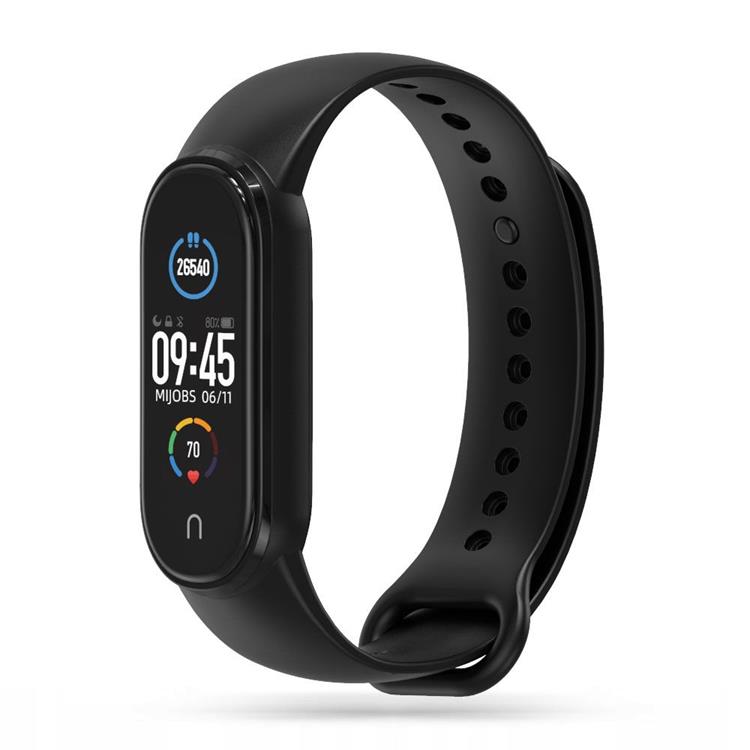 Tech-Protect Xiaomi Mi Smart Band 5/6/6 NFC/7 Strap Iconband - Svart