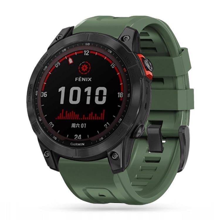 Tech-Protect Iconband Garmin Fenix 3/5x/5x Plus/3hr/6x/6x Pro/7x - Army Grön