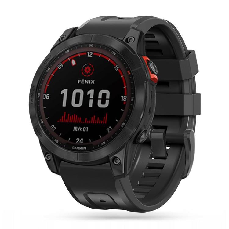Tech-Protect Iconband Garmin Fenix 3/5x/5x Plus/3hr/6x/6x Pro/7x - Svart