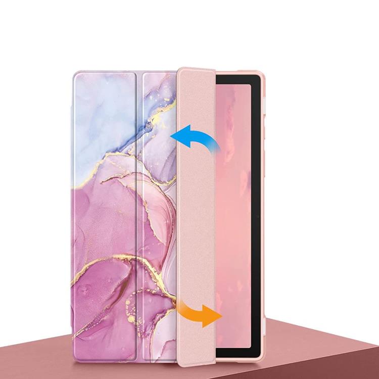 Tech-Protect Galaxy Tab A8 10.5 Fodral Hybrid Smart - Marble