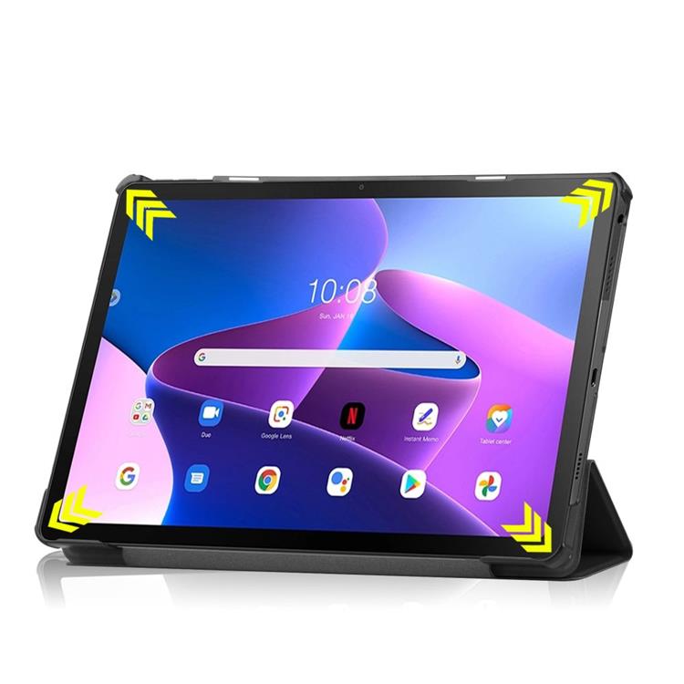 Tech-Protect Lenovo Tab M10 Plus Gen 3 10.6 Fodral Smart - Svart