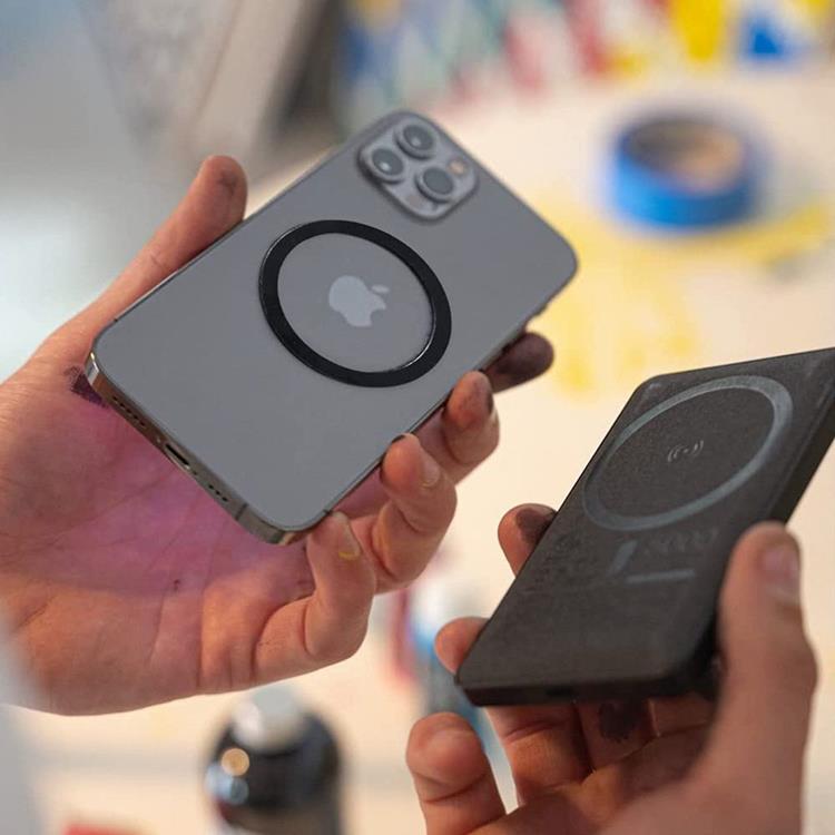 Tech-Protect Magmat MagSafe Universell Magnetisk Ring - Svart/Silver