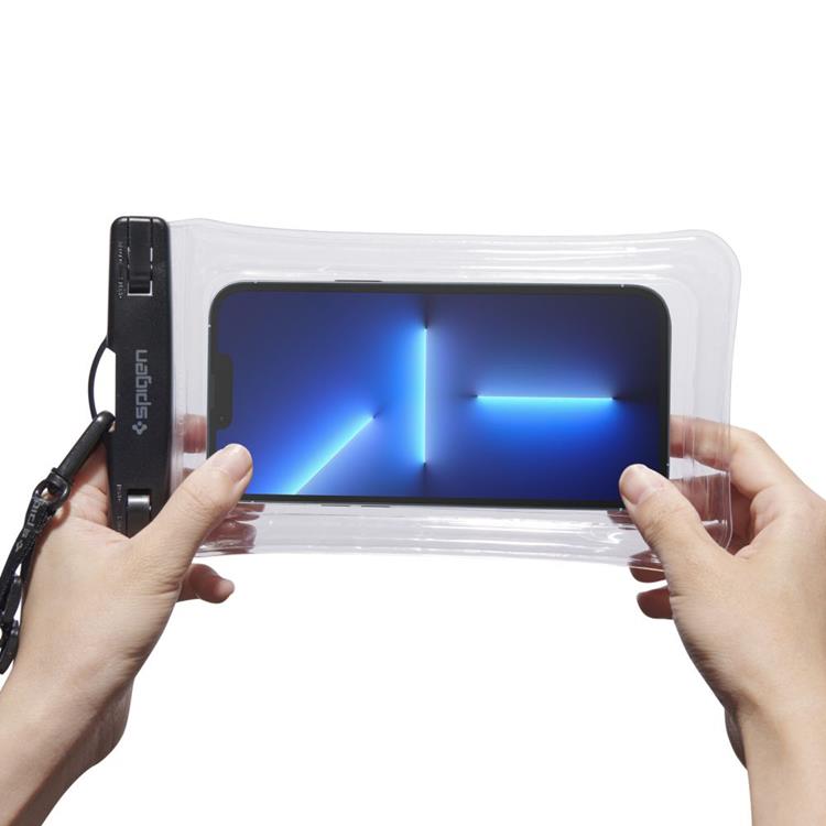 Spigen Spigen Universala Vattentät Mobilväskor A610 - Crystal Clear