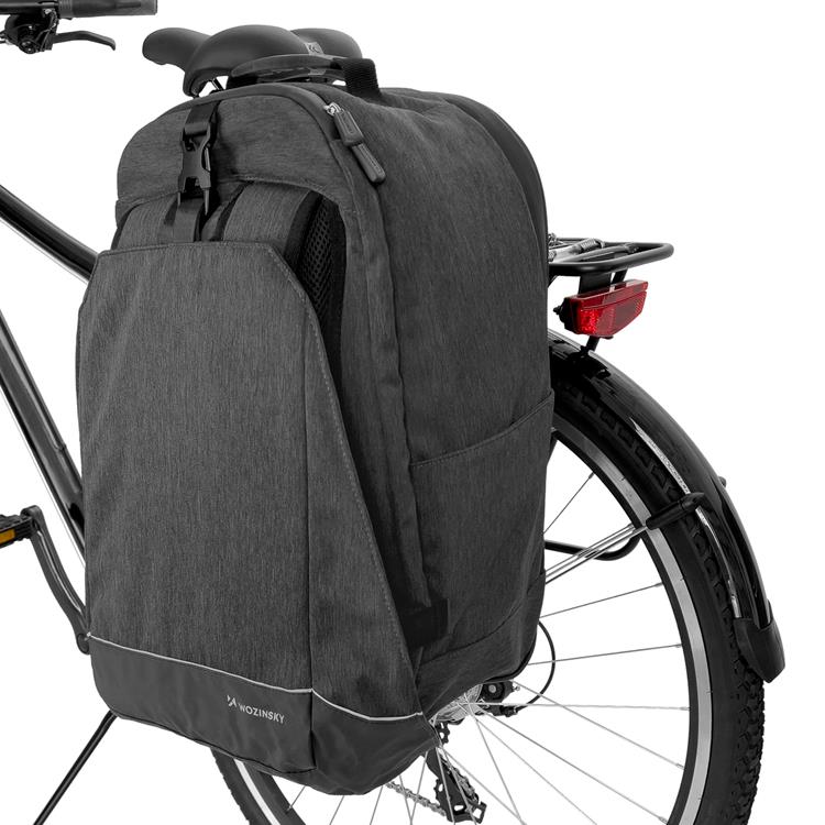 Wozinsky Wozinsky 2-in-1 Ryggsäck/Cykelhållare 40 L - Svart