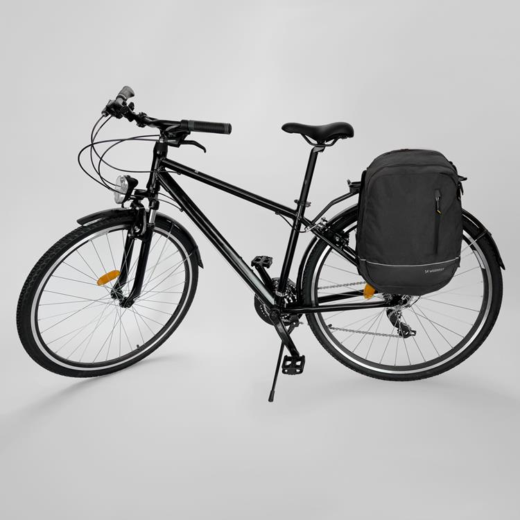 Wozinsky Wozinsky tvådelad Ryggsäck/ Cykelhållare 30 L - Svart