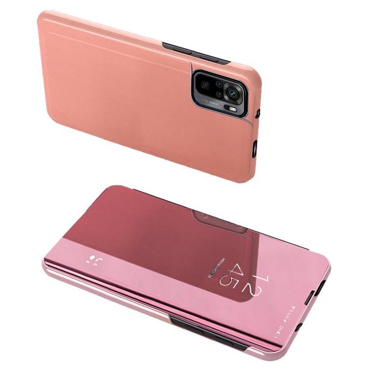 OEM Clear View Fodral Xiaomi Poco M4 Pro 5G - Rosa