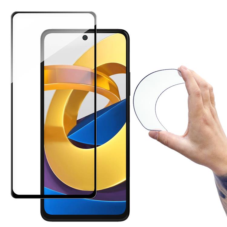 Wozinsky Wozinsky Flexi Nano Härdat glas Xiaomi Poco M4 Pro 5G - Transparent