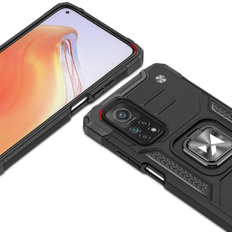 Wozinsky Wozinsky Xiaomi Redmi Note 11/11S/11T/Poco M4 Pro 5G Skal Ring Armor - Svart