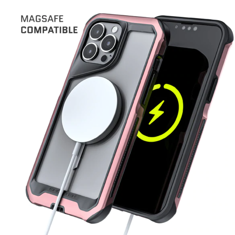 Ghostek Ghostek Atomic Slim MagSafe Skal iPhone 13 Pro Max - Rosa