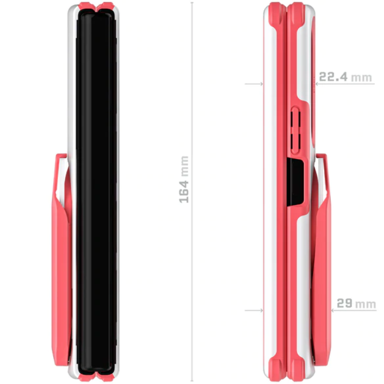 Ghostek Ghostek EXEC Korthållare Skal Galaxy Z Fold 3 - Rosa