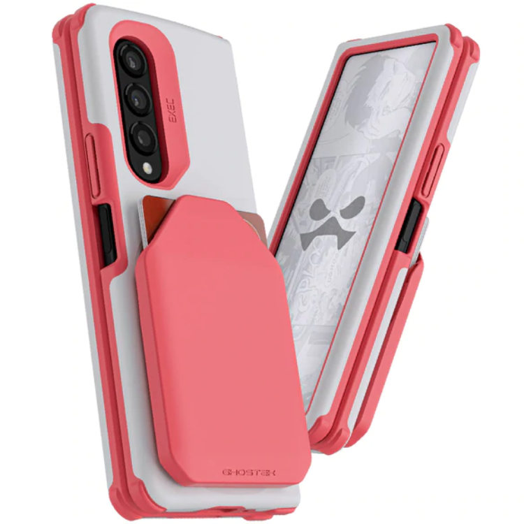 Ghostek Ghostek EXEC Korthållare Skal Galaxy Z Fold 3 - Rosa