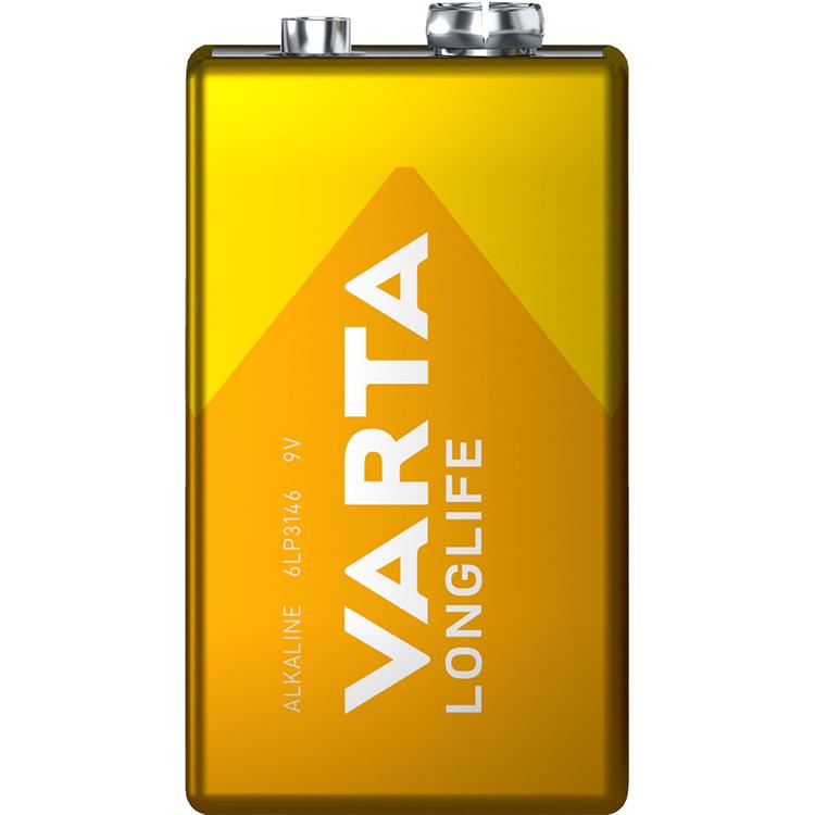 VARTA Varta 1-pack Longlife Batteri 9V