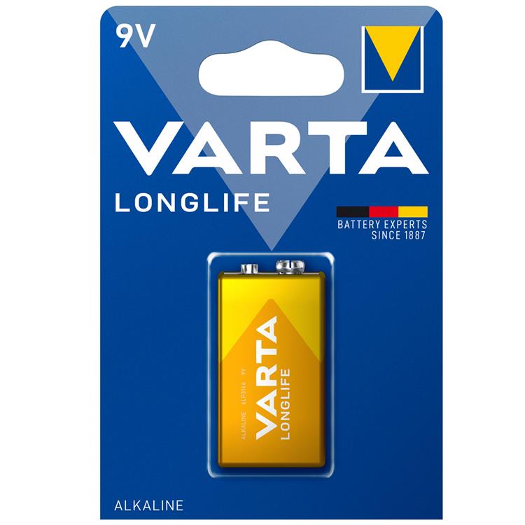 VARTA Varta 1-pack Longlife Batteri 9V