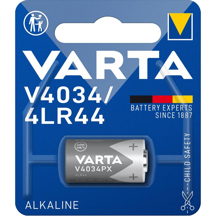 VARTA Varta 1-pack V4034PX / 4LR44 Batteri 6V