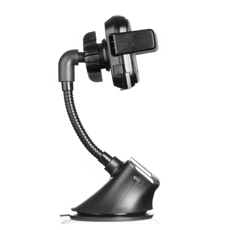 Art ART Bilhållare/FM-sändare med trådlös laddning 4-i-1 MP3TR FM-09