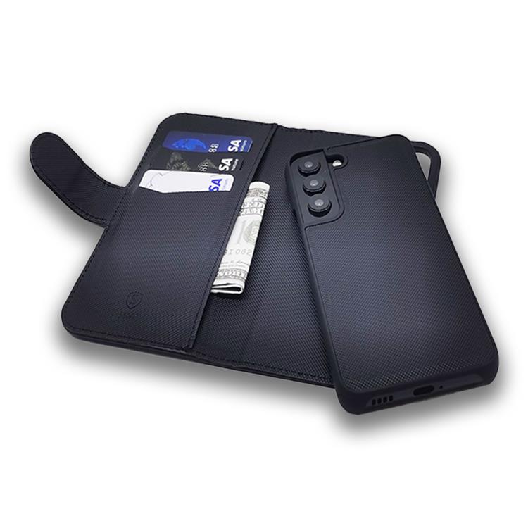 SiGN SiGN 2-in-1 Plånboksfodral till Galaxy S22 - Svart