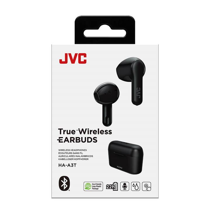JVC JVC Hörlurar In-Ear True Wireless HA-A3T - Svart