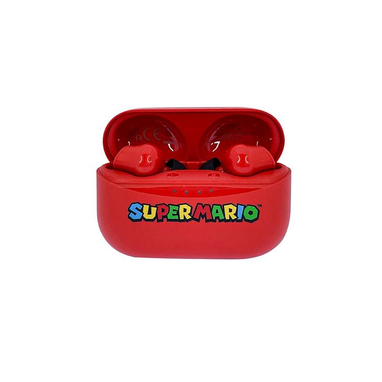 Super Mario Super Mario Hörlurar In-Ear TWS - Röd