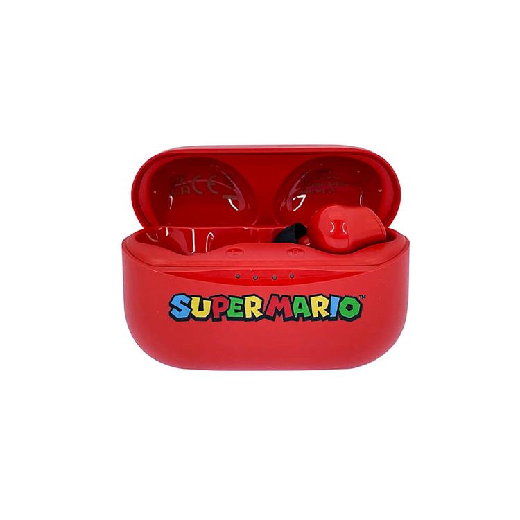 Super Mario Super Mario Hörlurar In-Ear TWS - Röd