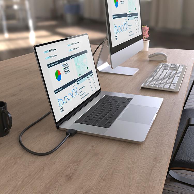 Hama Hama Kabel HDMI High Speed 4K 18 Gbit/s 0.75m - Svart