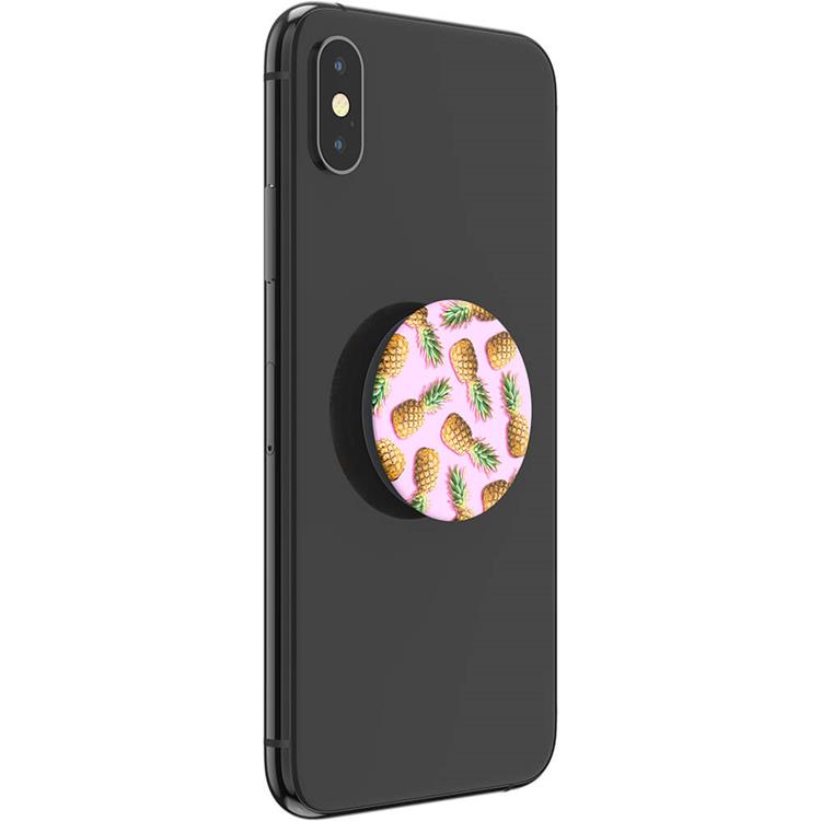PopSockets Popsockets Basic Grip Med Ställfunktion - Pineapple Palooza