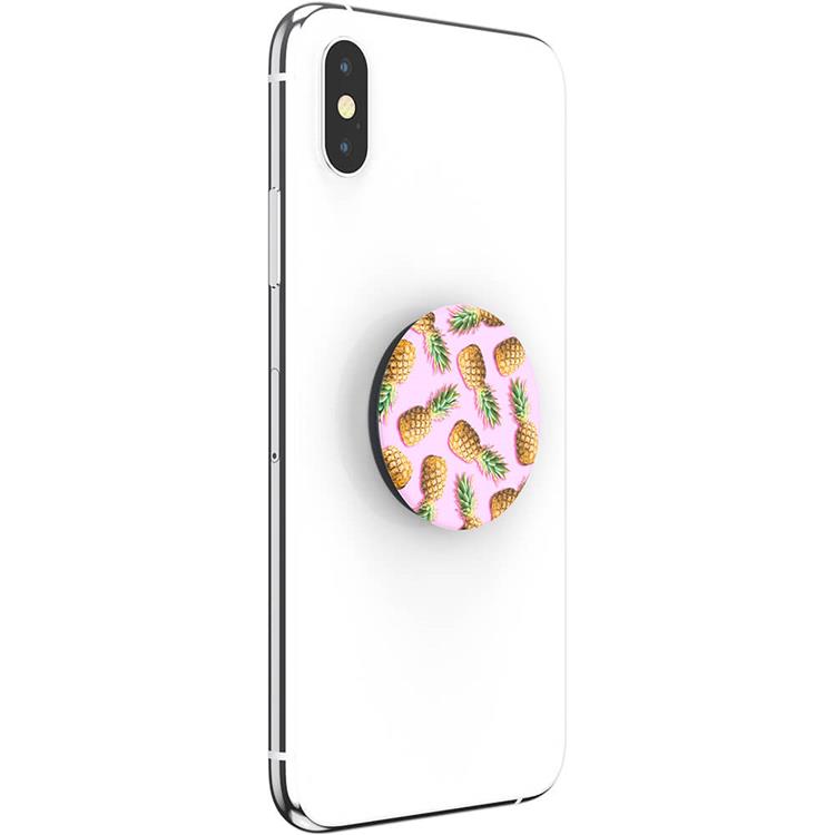 PopSockets Popsockets Basic Grip Med Ställfunktion - Pineapple Palooza