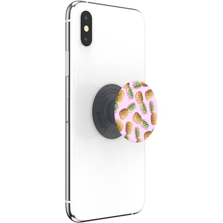PopSockets Popsockets Basic Grip Med Ställfunktion - Pineapple Palooza