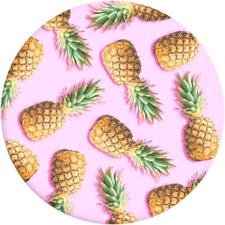 PopSockets Popsockets Basic Grip Med Ställfunktion - Pineapple Palooza