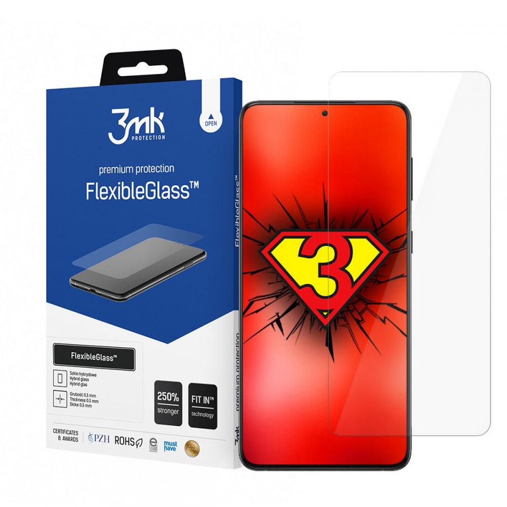 3MK 3MK Galaxy S21 +Plus Hybrid Okrossbart Glas FlexibleGlass