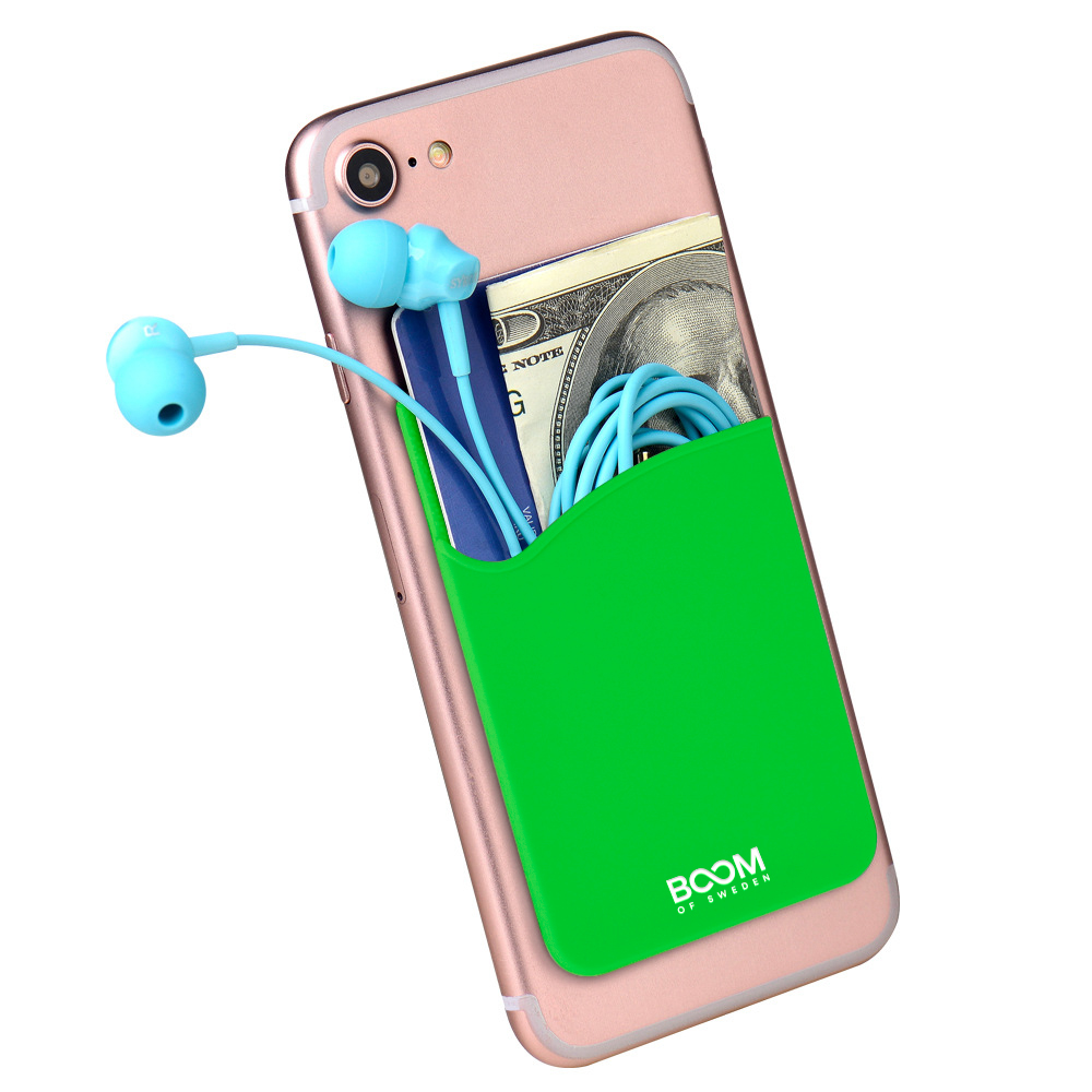 Boom of Sweden BOOM - självhäftande Korthållare - Grön