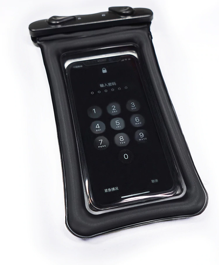  Flytande Vattentätt universalt mobilfodral - Grön