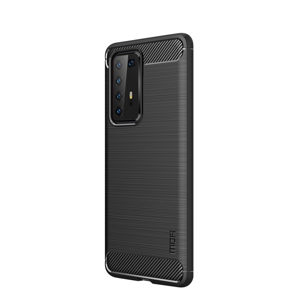 OEM Carbon Fiber mobilskal till Huawei P40 Pro - Svart