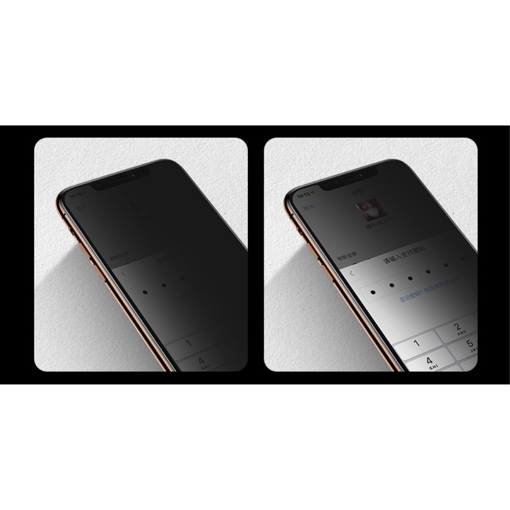 OEM Privacy Härdat Glas Skärmskydd till Apple iPhone 11 Pro Max