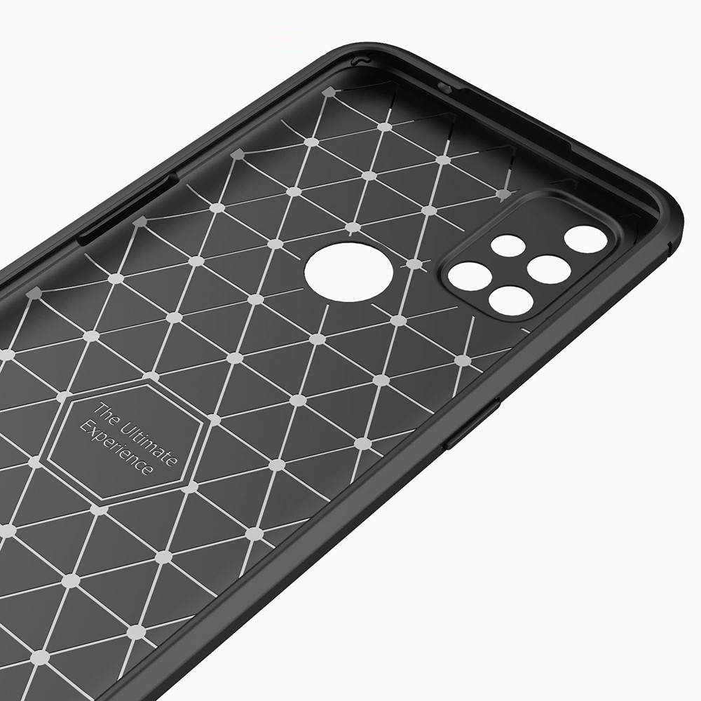 OEM Carbon Fiber Mobilskal till Oneplus Nord N10 5G - Svart