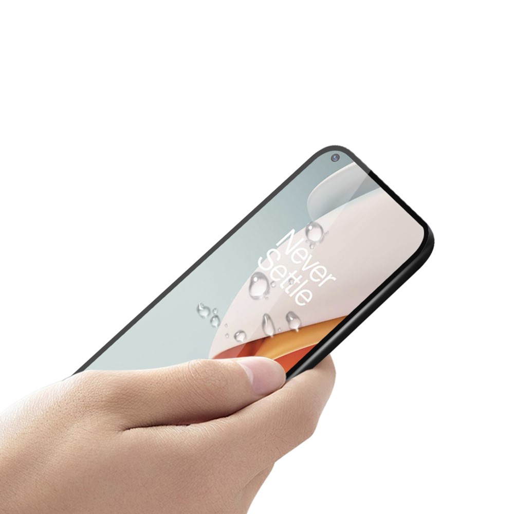 Mocolo MOCOLO Härdat Glas Skärmskydd Oneplus Nord N10 - Svart