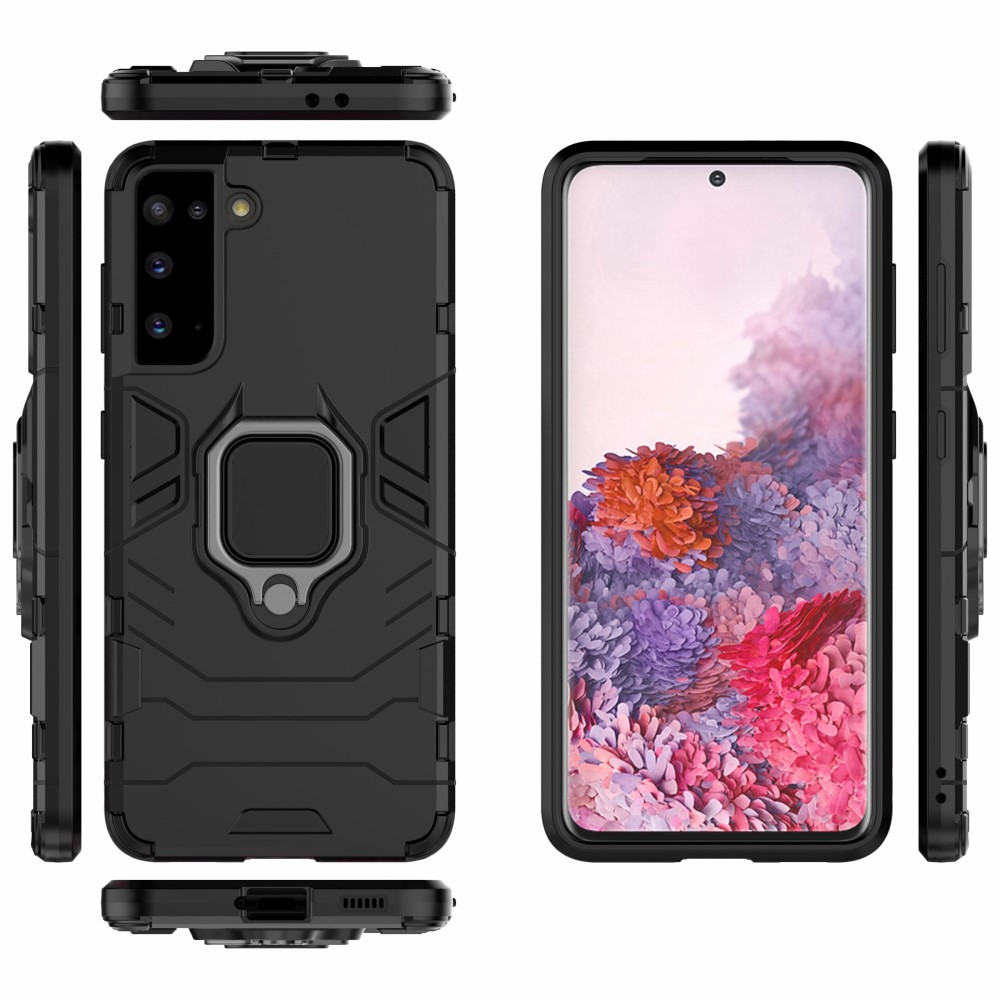OEM Hybrid Ring Mobilskal tlll Galaxy S21 Plus - Svart
