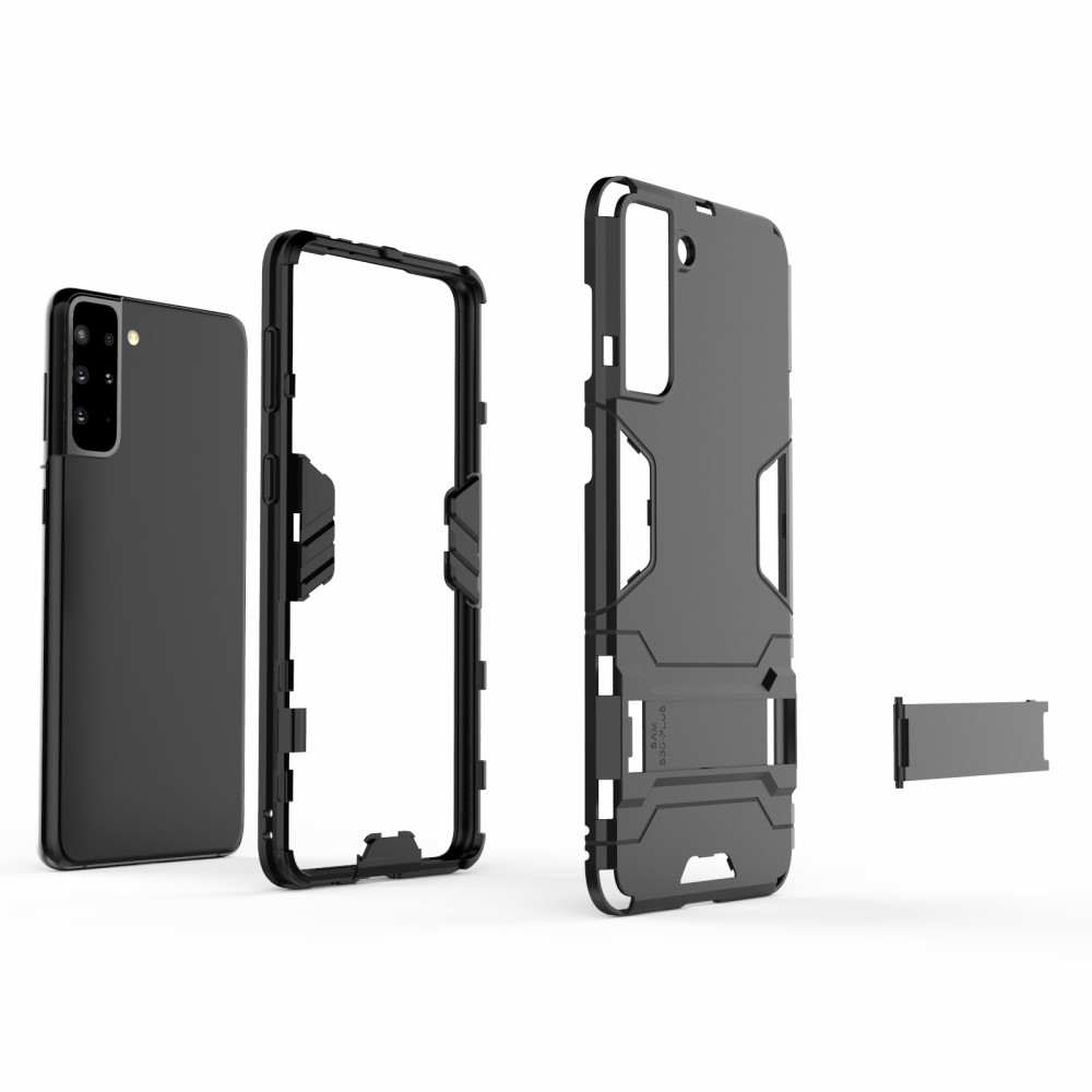 OEM Kick-Stand Mobilskal till Galaxy S21 Plus - Svart