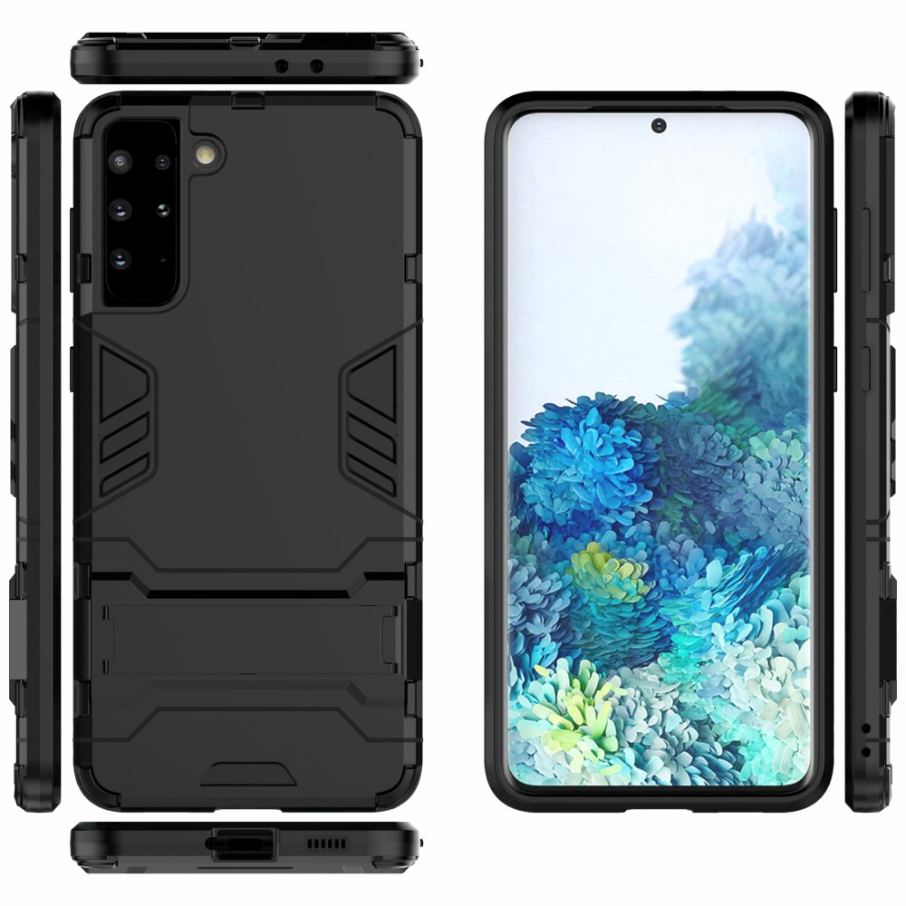 OEM Kick-Stand Mobilskal till Galaxy S21 Plus - Svart
