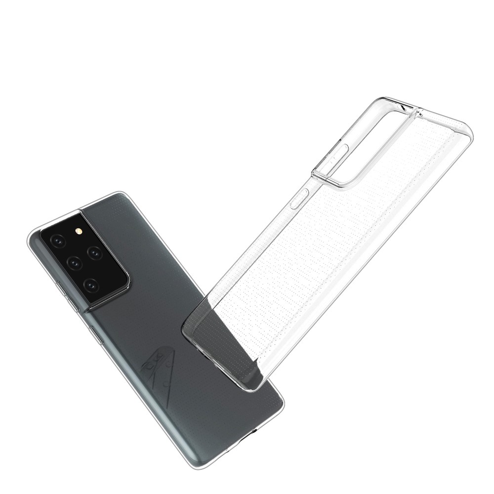 OEM TPU Skal till Samsung Galaxy S21 Ultra - Transparent