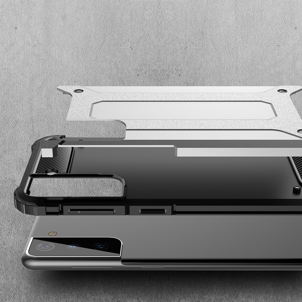 OEM Armor Guard Hybrid Mobilskal Galaxy S21 Plus - Svart