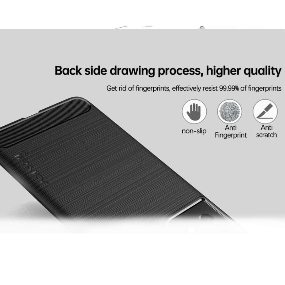 OEM Carbon Fiber Mobilskal Samsung Galaxy S21 Plus - Blå