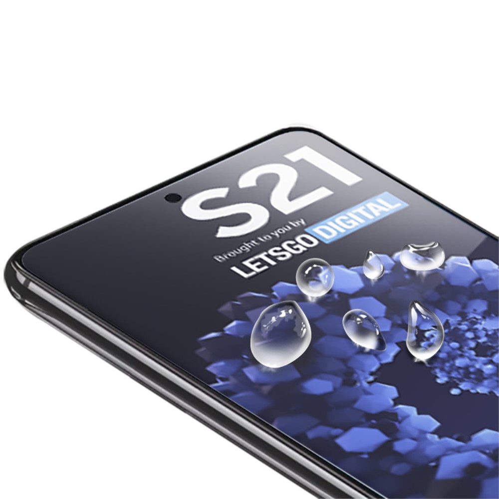 Mocolo MOCOLO Härdat Glas Skärmskydd till Samsung Galaxy S21 - Svart