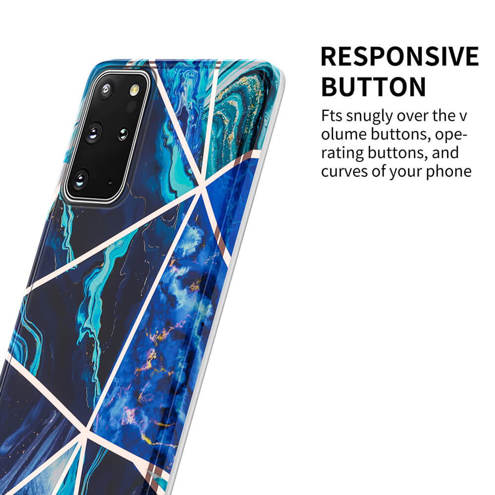 Boom of Sweden BOOM - Grid skal Galaxy S20 Plus - Pink Marmor