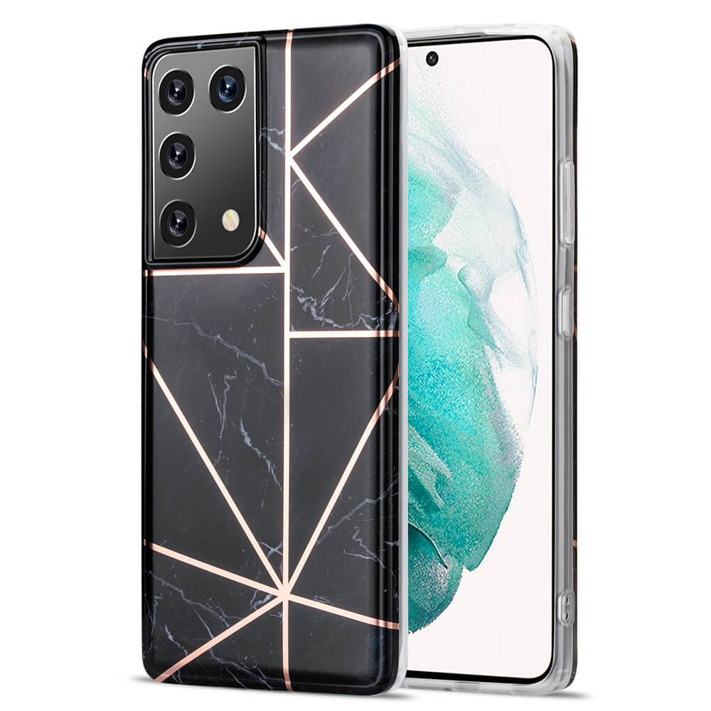 Boom of Sweden BOOM - Grid skal Galaxy S21 Ultra - Svart Marmor