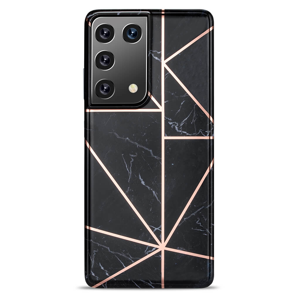 Boom of Sweden BOOM - Grid skal Galaxy S21 Ultra - Svart Marmor